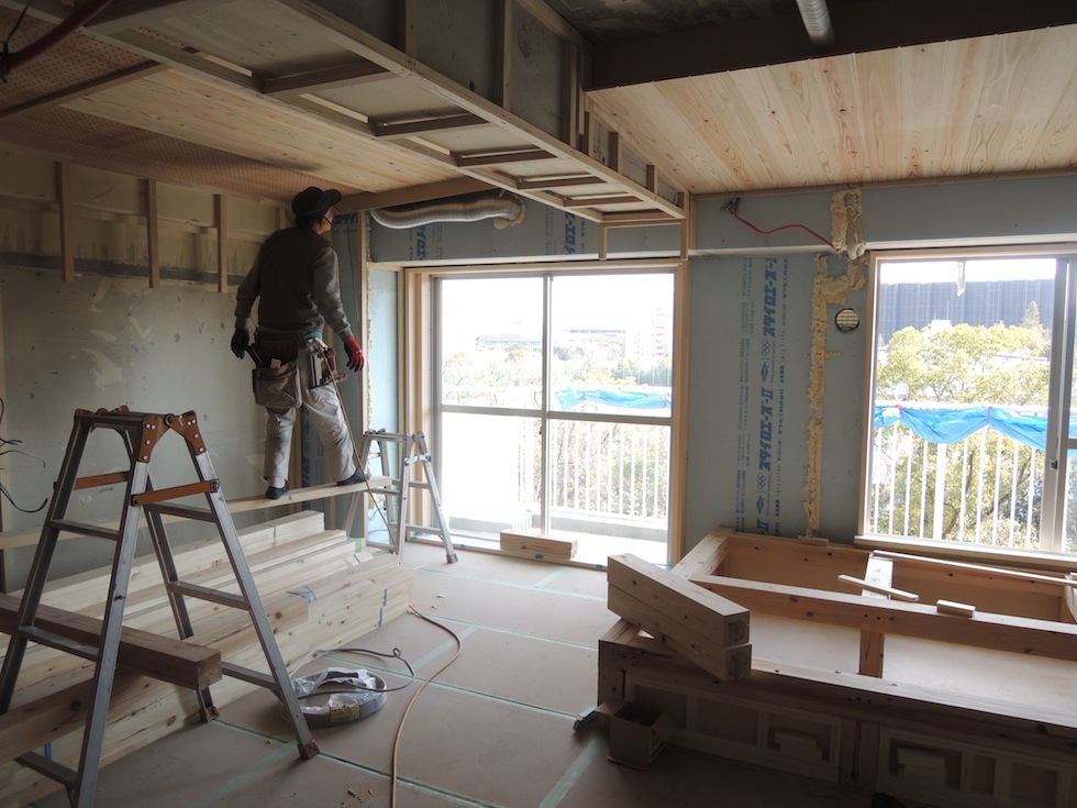 木のマンションリノベーション,大阪,南港1